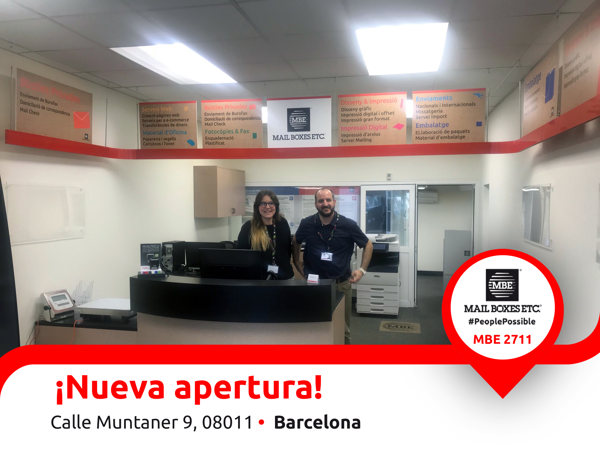 La compañía estrena nueva tienda en Barcelona. Ya son 23 Centros de